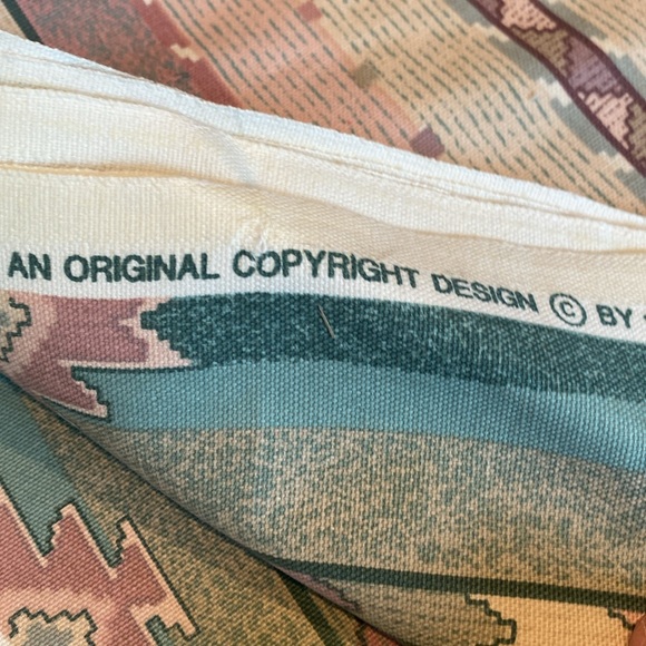 NWT  Mill Creek Fabrics, “Native Rituals” Screenprint - Picture 3 of 4